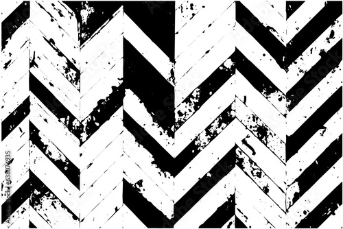 Herringbone grunge woven seamless swatch pattern. Distressed texture of weaving fabric. Abstract halftone vector illustration.
