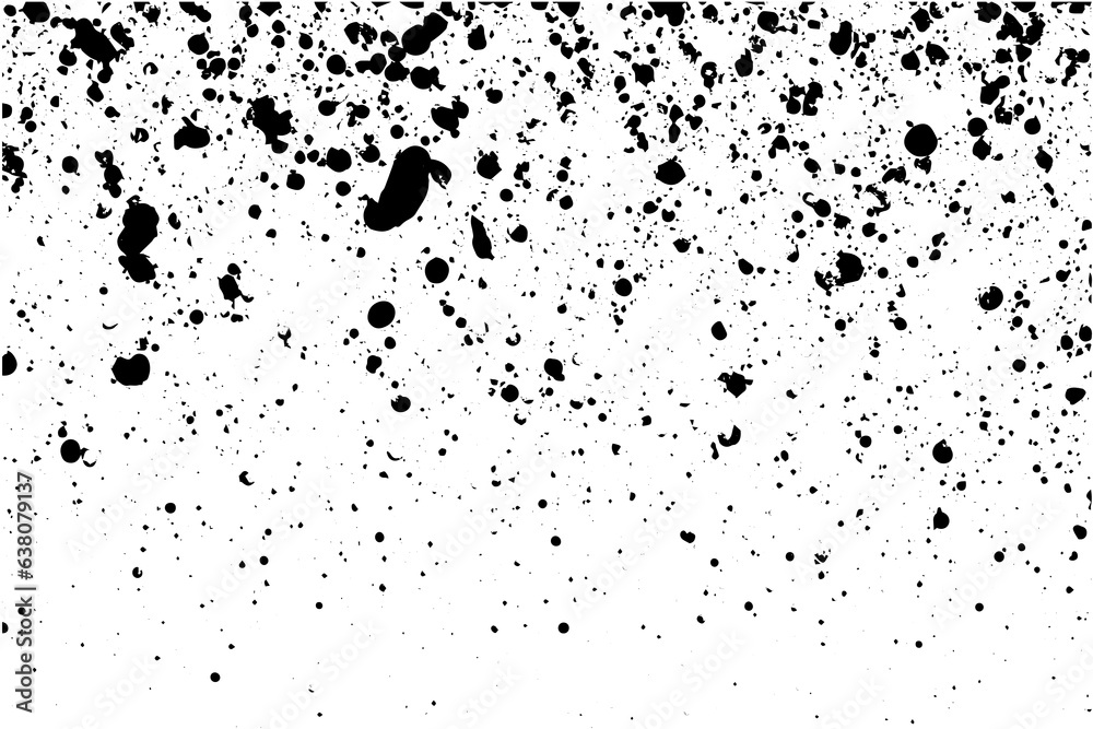 Gritty gravel texture. Gradient halftone overlay backdrop. Monochrome abstract splattered design vector background. Gritty gravel texture. Gradient halftone overlay backdrop. Monochrome abstract splattered design vector background.