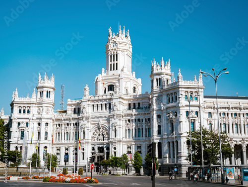 plaza de España Madrid city 