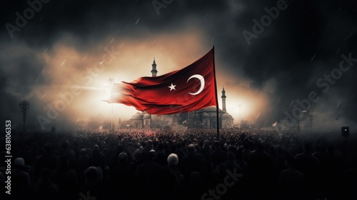 Turkey flag image free hd wallpaper