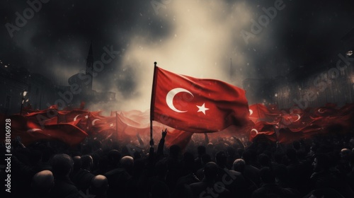 Turkey flag image free hd wallpaper