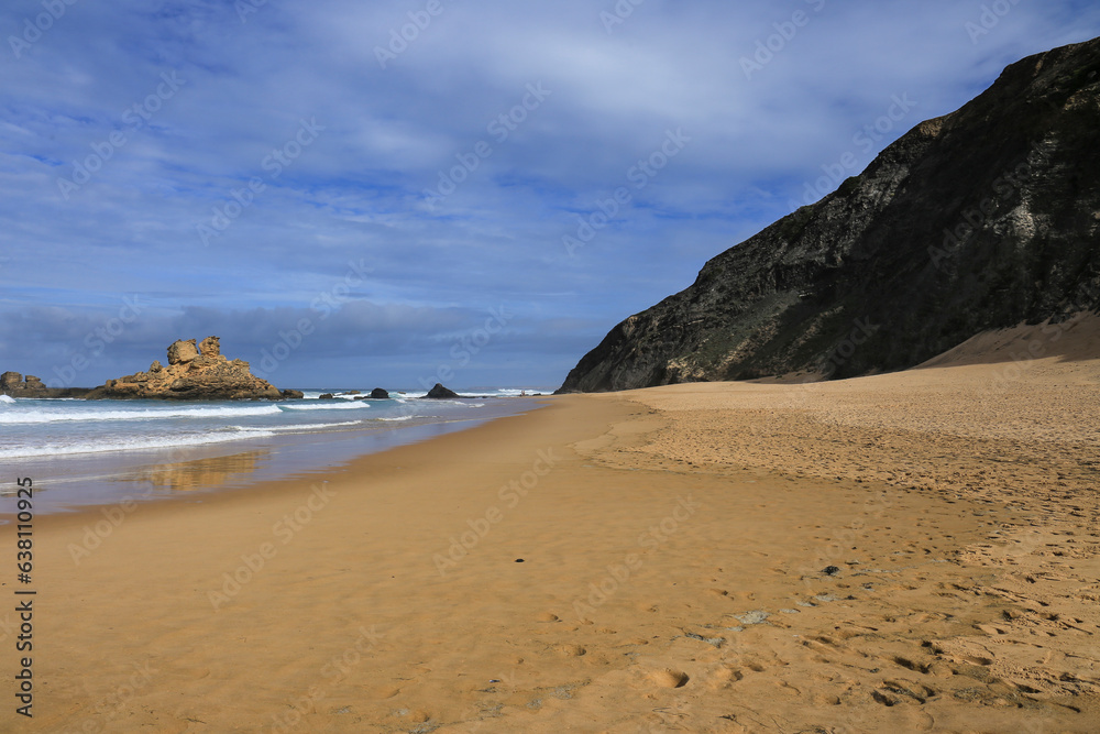 Beautiful Castelejo Beach in Algarve, Portugal Beautiful Castelejo Beach in Algarve, Portugal