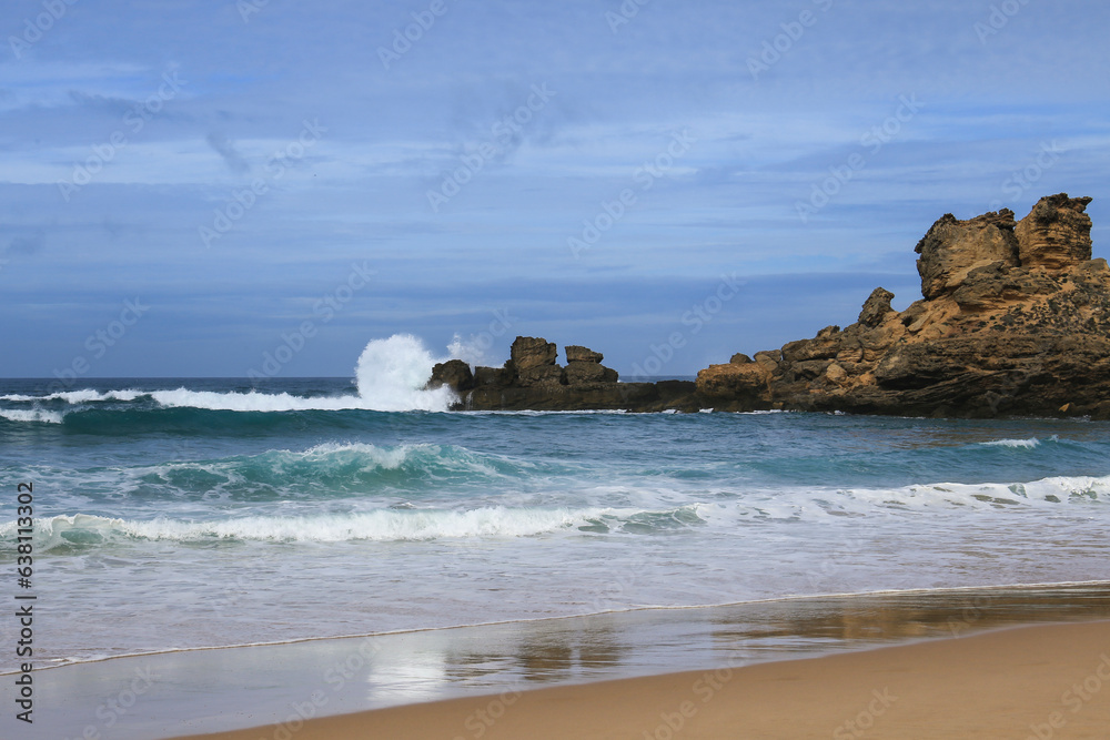 Beautiful Castelejo Beach in Algarve, Portugal Beautiful Castelejo Beach in Algarve, Portugal