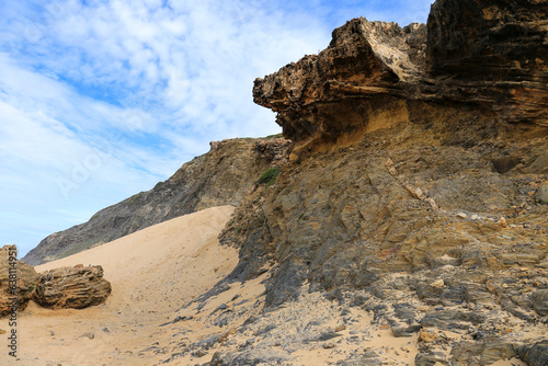 Beautiful Castelejo Beach in Algarve, Portugal