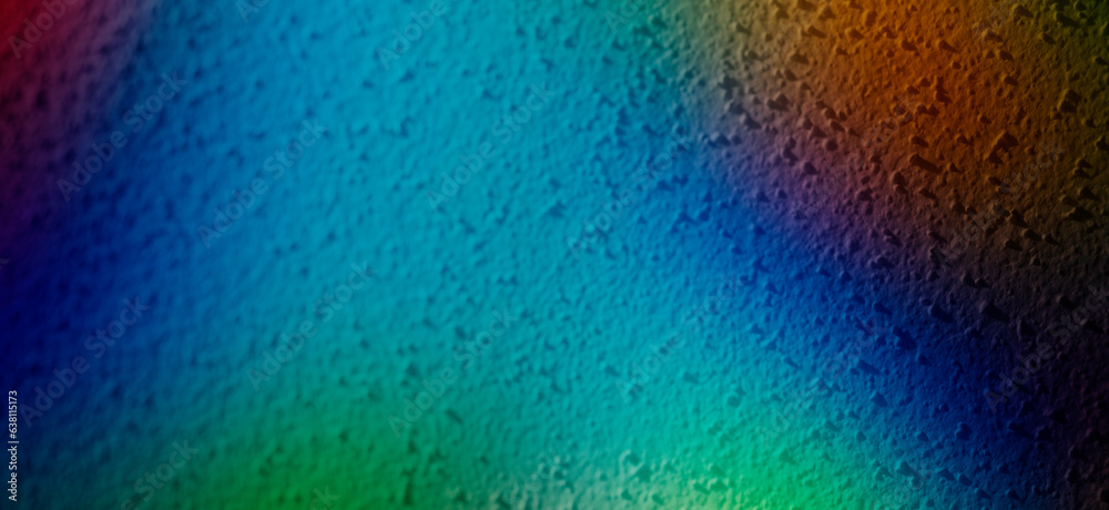 Rainbow colored bokeh abstract  background - Modern gradient design art picture