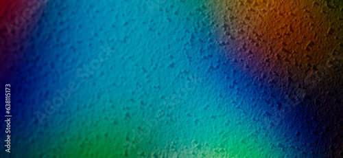 Rainbow colored bokeh abstract background - Modern gradient design art picture
