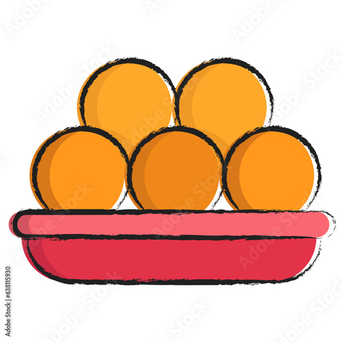 Hand drawn Kaimati icon