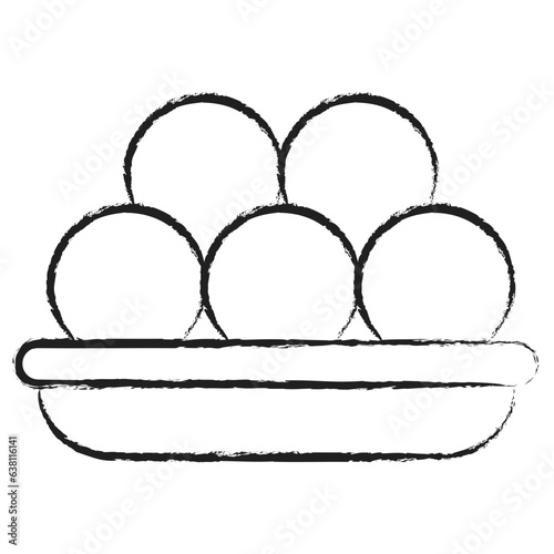 Hand drawn Kaimati icon