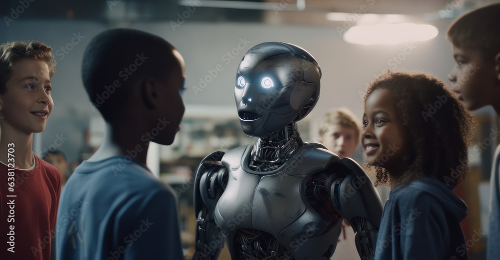 Robot Emulating Children's Joy and Playfulness