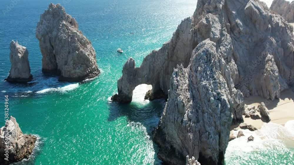 Los cabos, Baja California Sur, México, dron 4k
