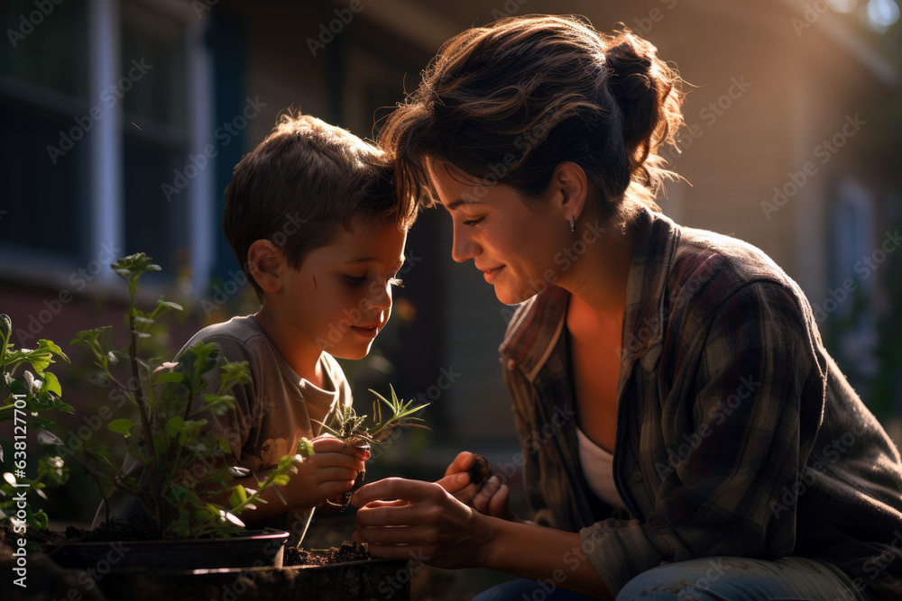 Stepmom Helps Her Stepson Plant A Tree He Helps Her Hang A Bird Feeder stepmom-helps-her-stepson-plant-a-tree-he-helps-her-hang-a-bird-feeder