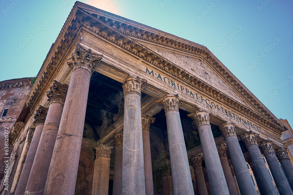 Naklejka premium Pantheon in Rom