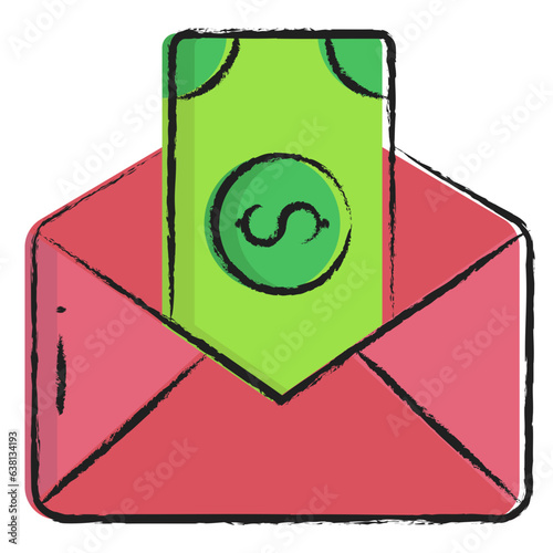 Hand drawn Communication Judgement icon