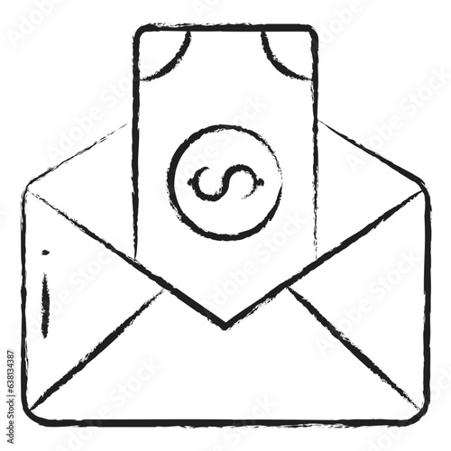 Hand drawn Communication Judgement icon