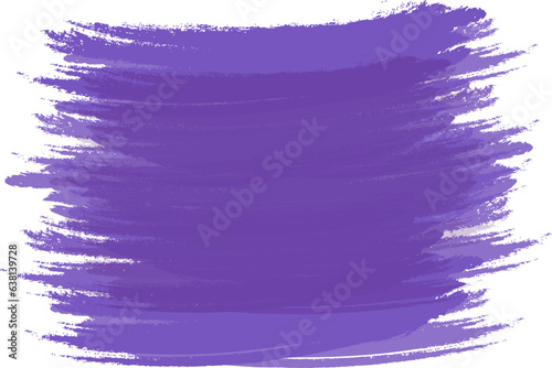 Vector Abstract Background texture of brush stroke in trendy purple shades. Copy space. Isolate. EPS