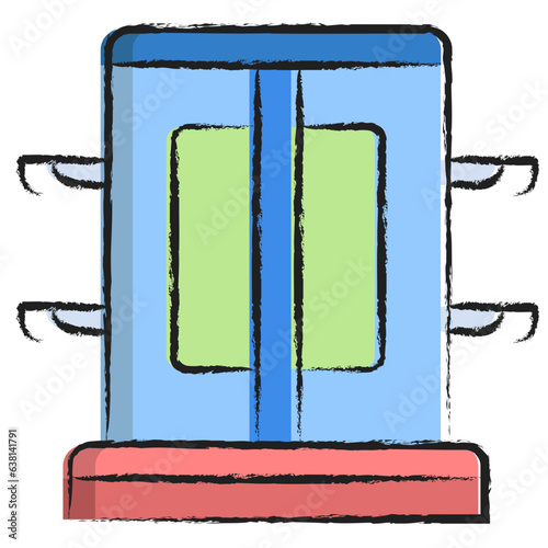Hand drawn Magic Trick icon