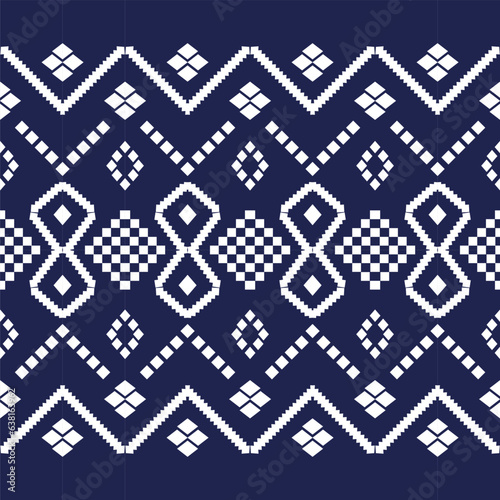 ethnic pattern design, geometric elements, simply, repeat and seamless for textile, fabric or print.