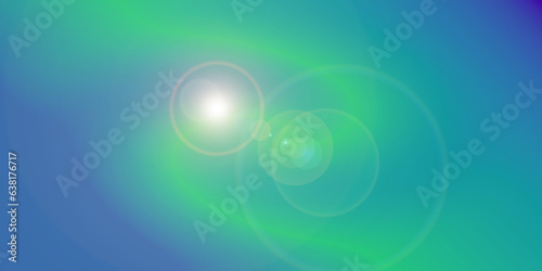 Neon Green Gradient Light Pattern Artwork Background Wall Art Image