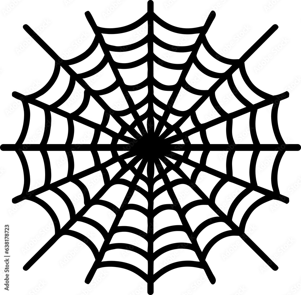 Fototapeta premium Icon line halloween element on transparent background.