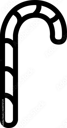 Icon line halloween element on transparent background.