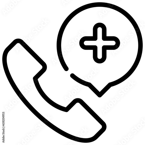 telephone health hotline contact services customer marketing simple line