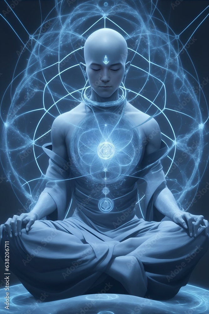 瞑想、占い、未来、祈り|meditation, divination, future, prayer. Generative AI 瞑想、占い、未来、祈り|meditation, divination, future, prayer. Generative AI