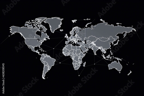 World map (AI Generated) 