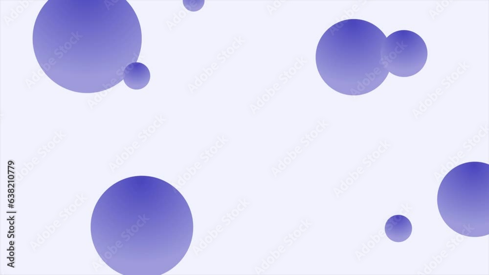 Blue Air circles, color motion Blue Air circles, color motion