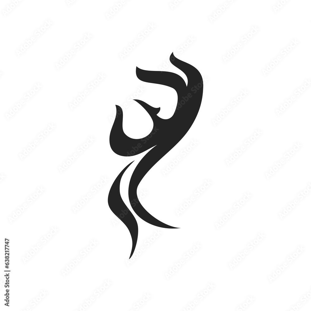 phoenix logo template Isolated. Brand Identity. Icon Abstract Vector graphic phoenix logo template Isolated. Brand Identity. Icon Abstract Vector graphic