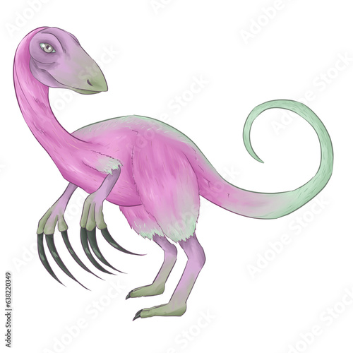 Therizinosaurus pink