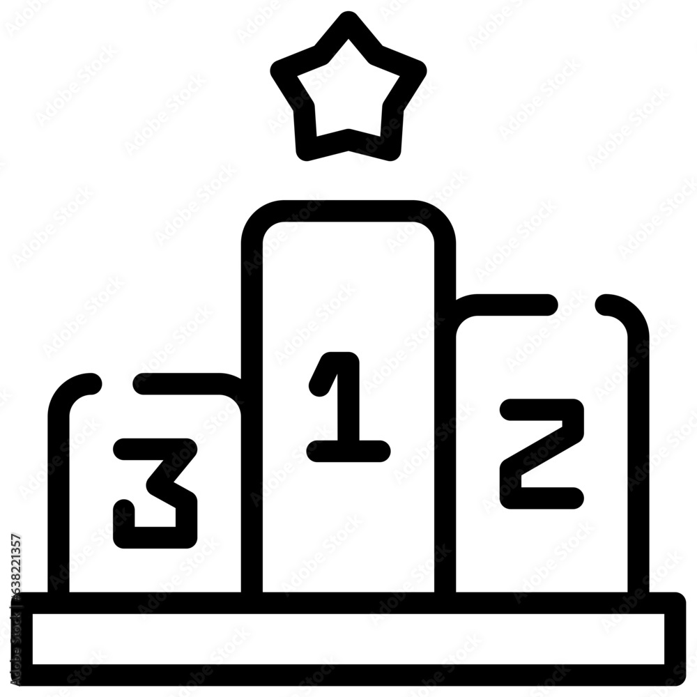 Podium Icon Podium Icon