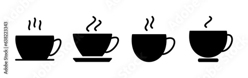 Cup coffee icon vector. coffee cup icon. mug