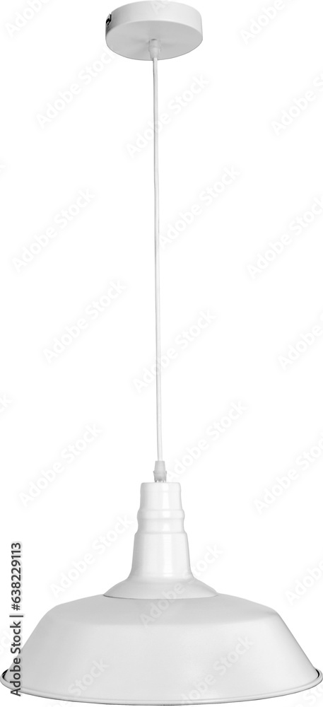 Pendant Light Isolated on white background. Modern interior lighting. Home interior decoration Pendant Light Isolated on white background. Modern interior lighting. Home interior decoration