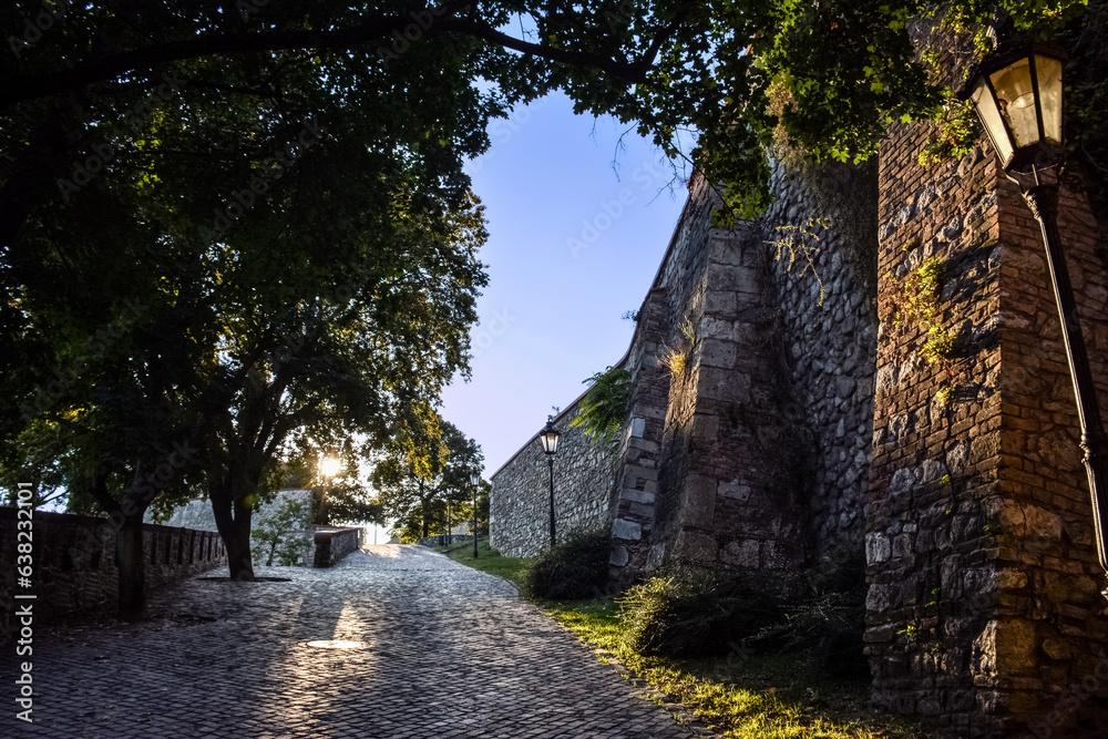 Sunlight by the Walls of Bratislava Castle - Slovakia