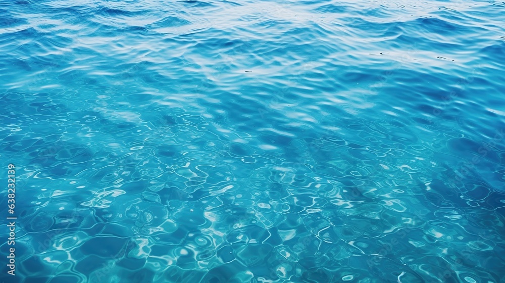 Ocean's Embrace: The image showcases a stunning expanse of clear, azure water, glistening under the sun with subtle ripples and gentle movement, creating a mesmerizing aquatic tableau. Ocean's Embrace: The image showcases a stunning expanse of clear, azure water, glistening under the sun with subtle ripples and gentle movement, creating a mesmerizing aquatic tableau.
