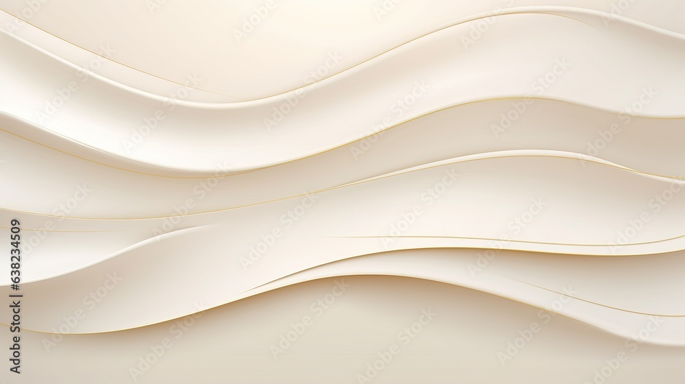 abstract white background with waves. generative ai abstract white background with waves. generative ai