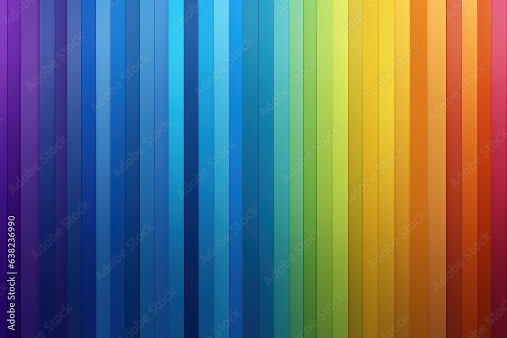 Vertical stripes gradient background with rainbow colors - obrazy, fototapety, plakaty 