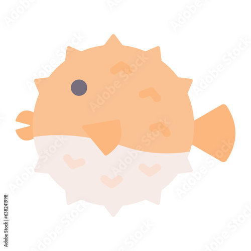 puffer fish icon