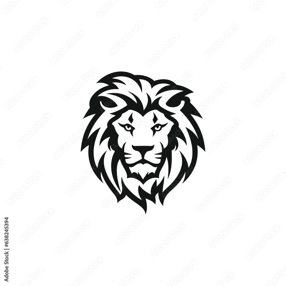 Lion Logo Illustration Vector Design Template