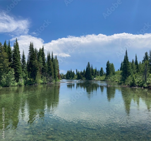 Lake In Wyoming