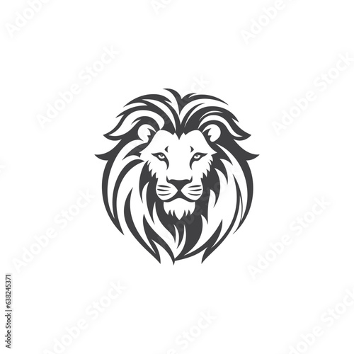 Lion Logo Illustration Vector Design Template © Winhardy