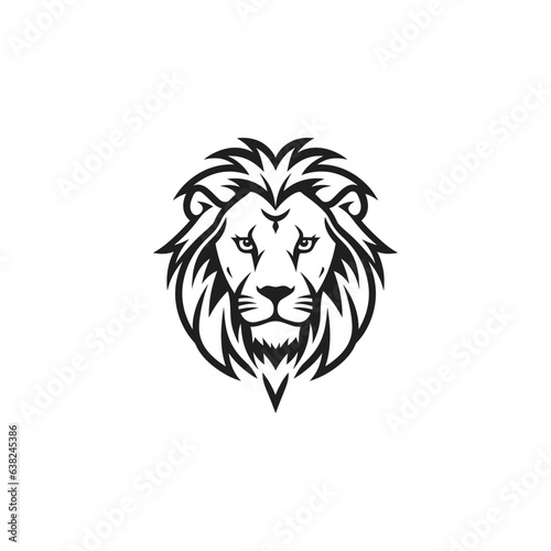 Lion Logo Illustration Vector Design Template
