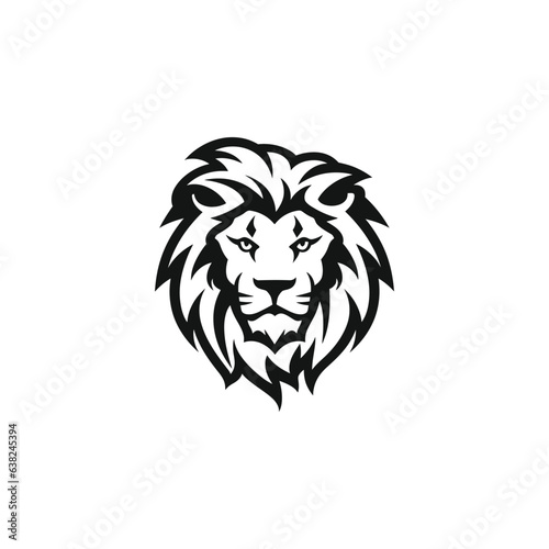 Fototapeta Naklejka Na Ścianę i Meble -  Lion Logo Illustration Vector Design Template