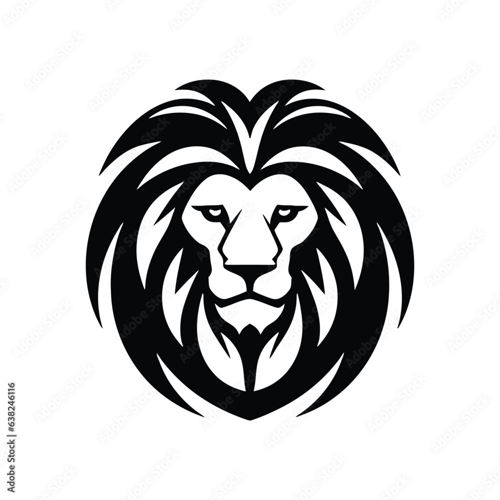 Lion Logo Illustration Vector Design Template Lion Logo Illustration Vector Design Template