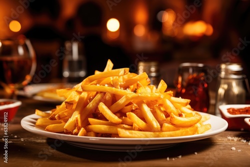 french fries and Potato Fries
