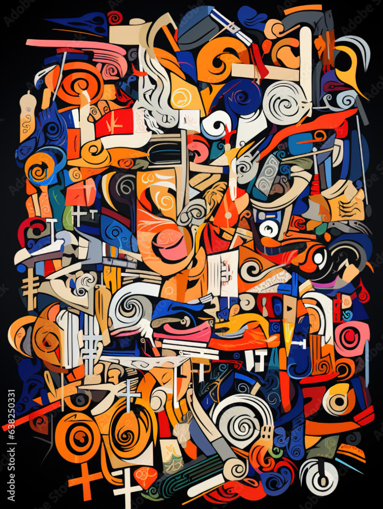 Abstract Fantasy Graffiti Abstract Fantasy Graffiti