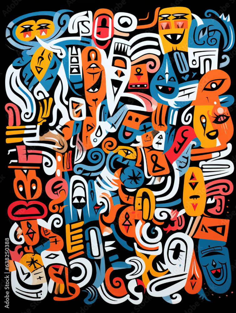 Abstract Fantasy Graffiti Abstract Fantasy Graffiti