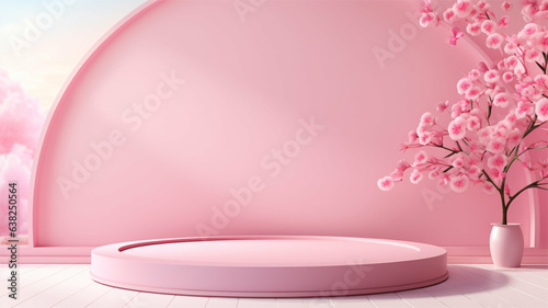 pink and white bathroom © Ruttinan