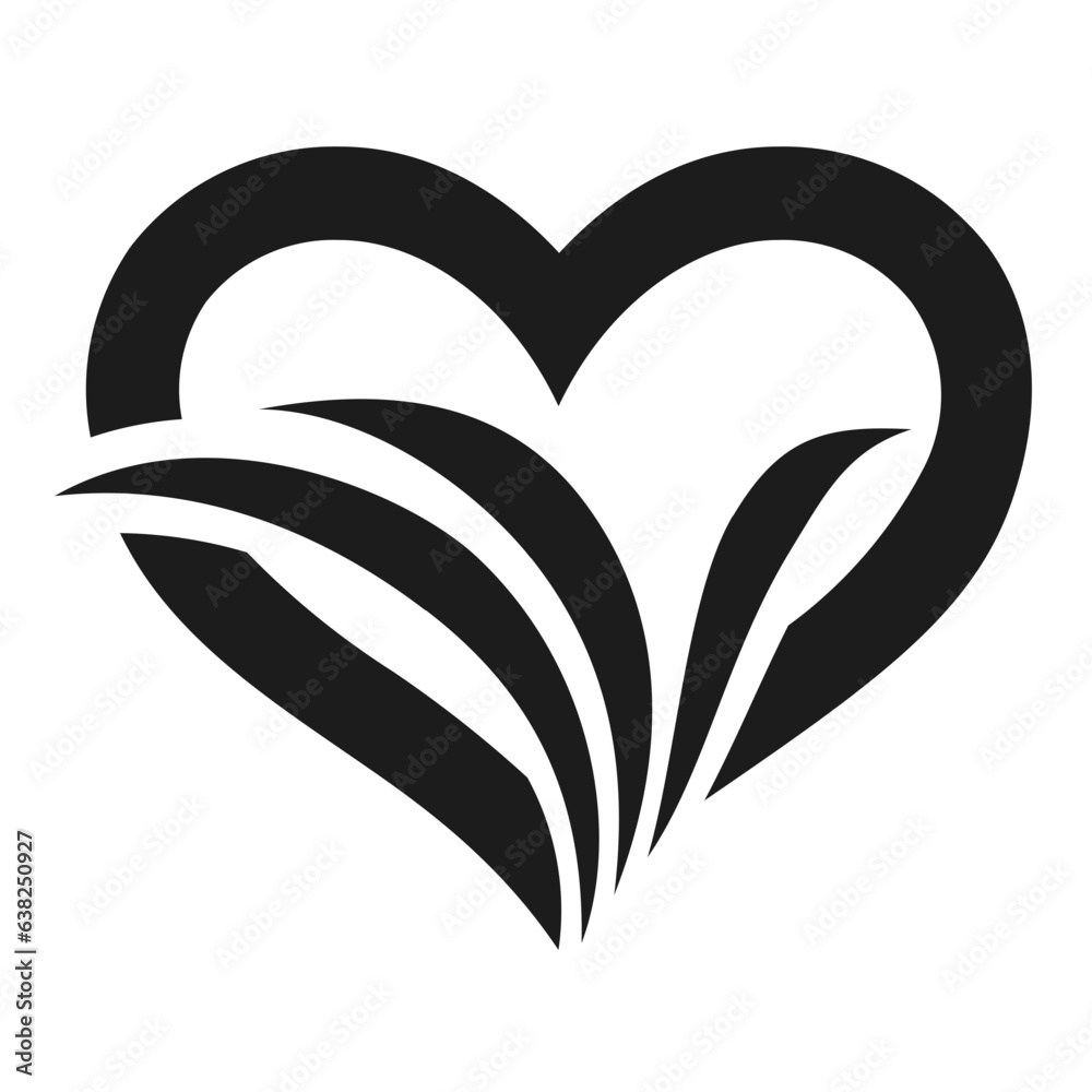 Fototapeta premium love Icon Illustration