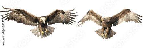 Majestic Eagles with Copy Area